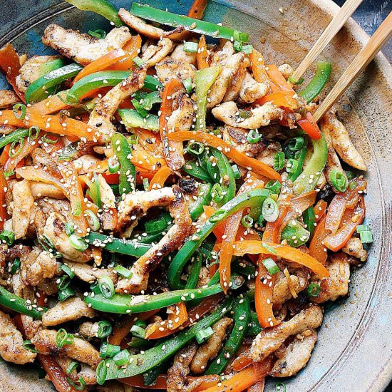 Crispy Shredded Chinese Chicken