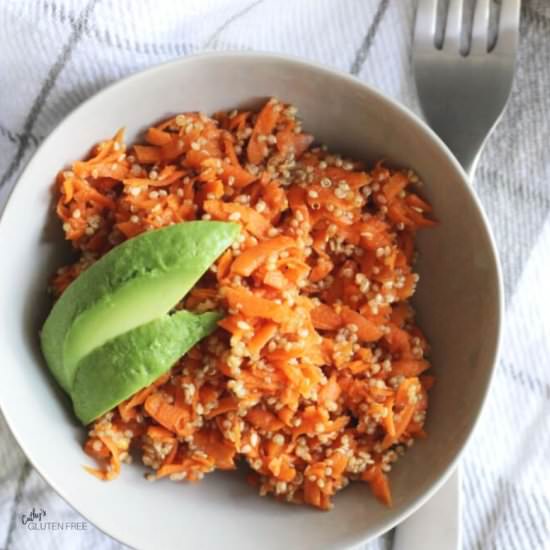 Carrot Slaw with Quinoa