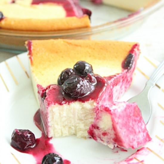 Crustless Cheesecake