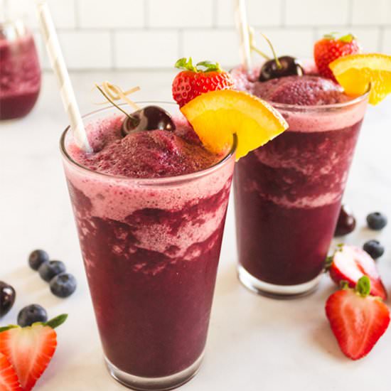 red wine frozen sangria