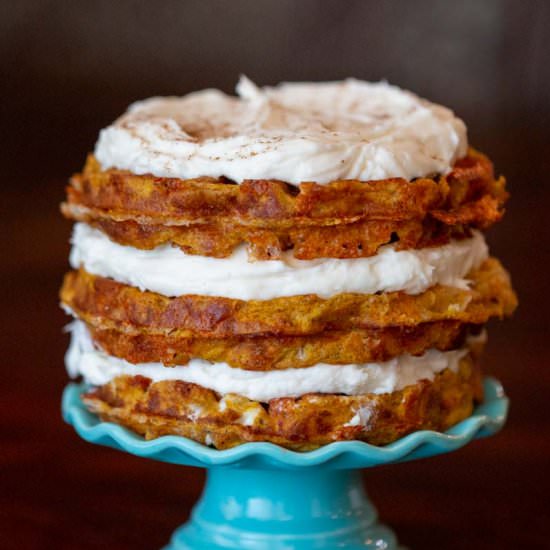 Chaffle Pumpkin Cake Recipe