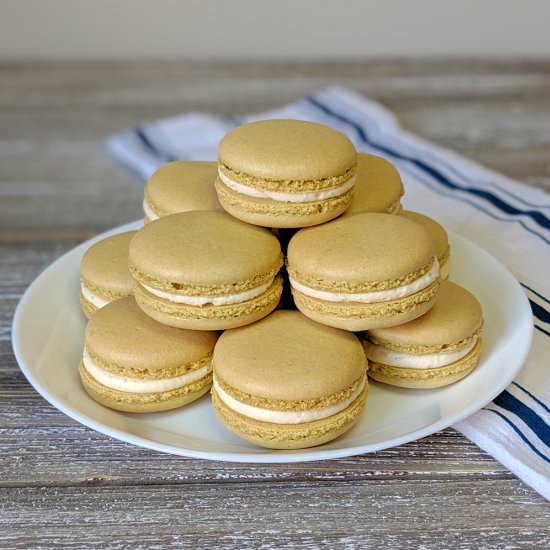 Green Tea Macarons