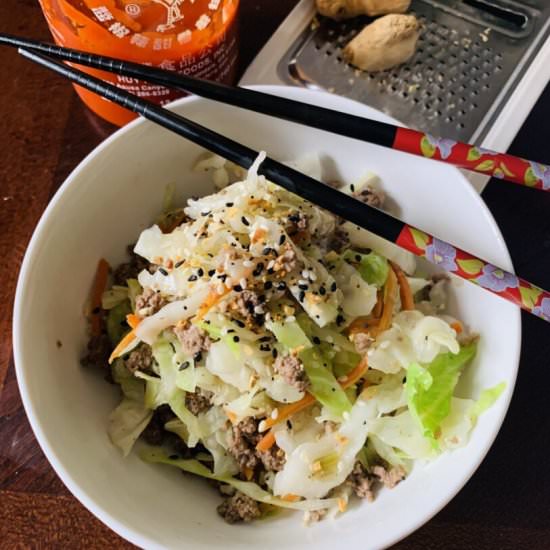 Egg Roll in a Bowl