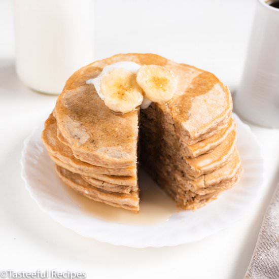 Peanut Butter Banana Pancakes