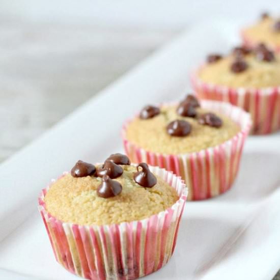 Keto Chocolate Chip Muffins
