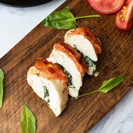 Spinach Stuffed Chicken Breast
