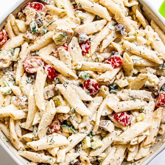 Greek Chicken Pasta
