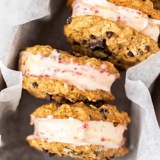 Cookie Ice Cream Sandwiches