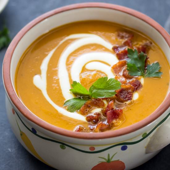 Cozy Fall Butternut Squash Soup