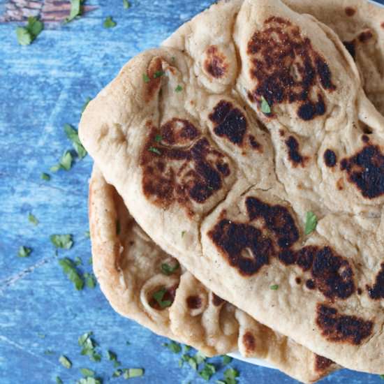 Whole Wheat Naan Bread