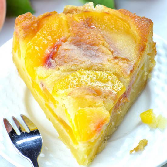 Easy Peach Cake
