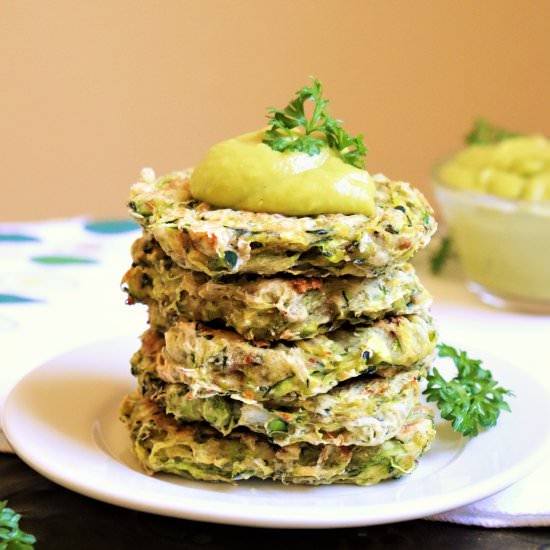 Crispy Zucchini Fritters