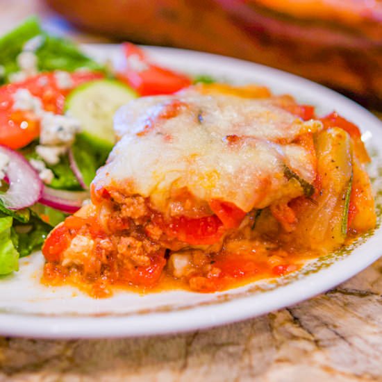 Low Carb Zucchini Lasagna