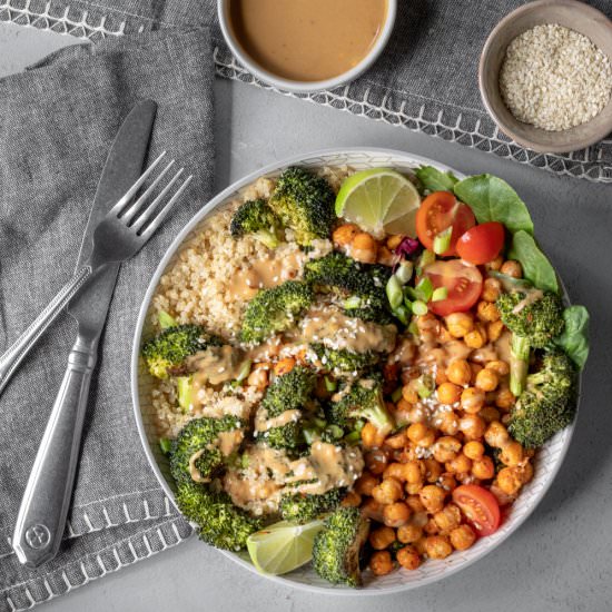 Roasted Broccoli Bowl