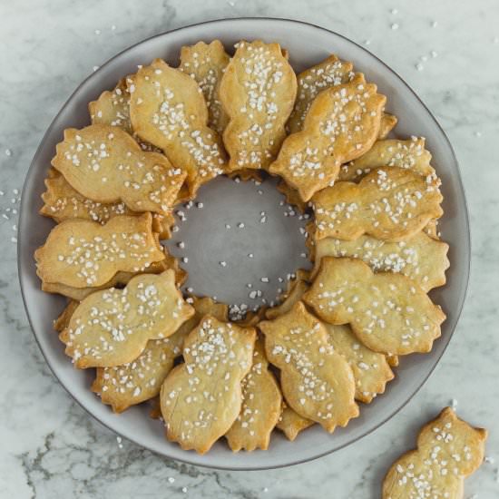 Lemon Linzer Cookies