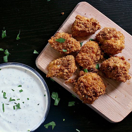 Crispy Low Carb Chicken Nuggets