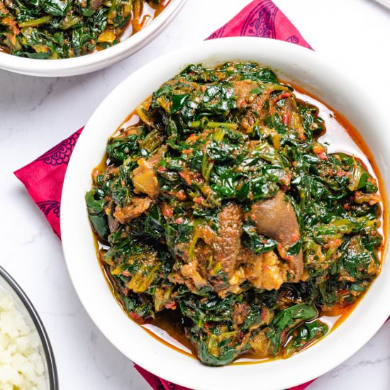Nigerian Spinach Stew