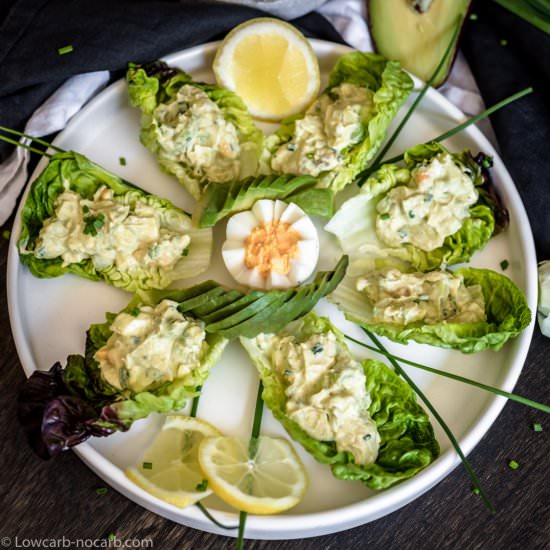 Keto Avocado Egg Salad