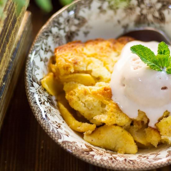 Homemade Apple Cobbler