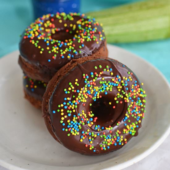Chocolate & Zucchini Donuts