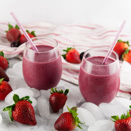 Cherry Berry Smoothies