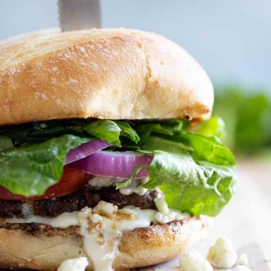 Blue Cheese Burgers