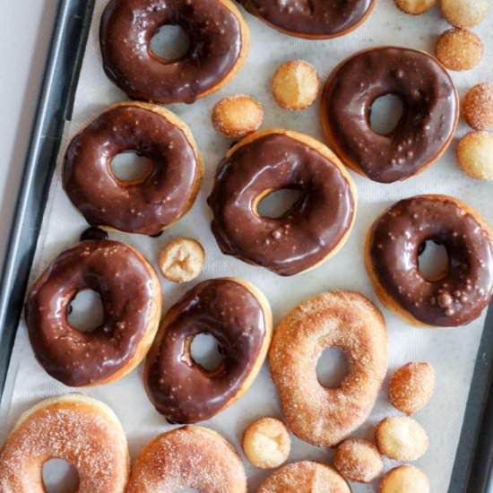 High-Altitude Yeast Doughnuts