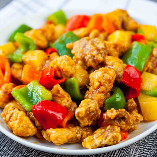 SWEET AND SOUR PORK