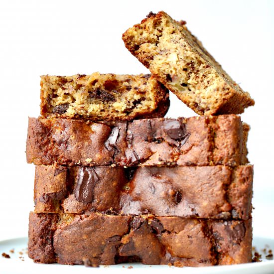 Chickpea Flour Banana Bread!