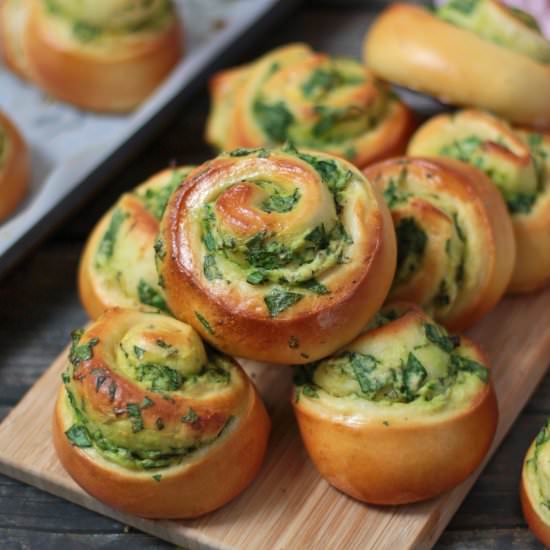 Spinach Ricotta Rolls