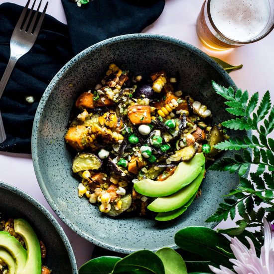 Warm Sweet Potato Salad