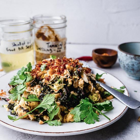 Burmese-Inspired Shan Tofu Salad