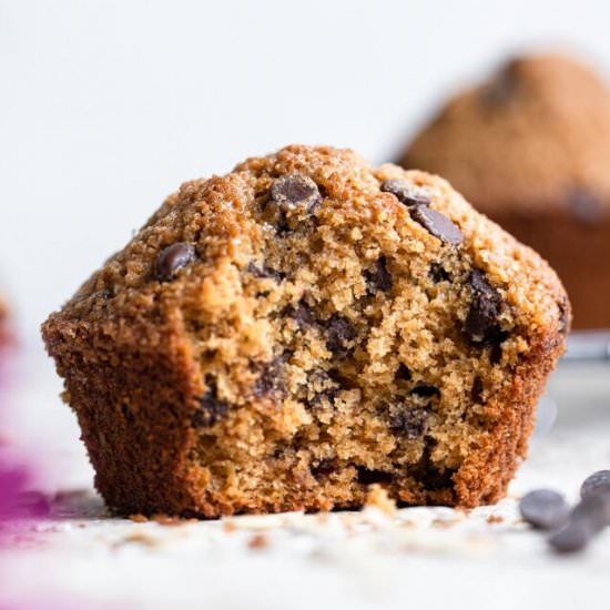 Gluten Free Chocolate Chip Muffins