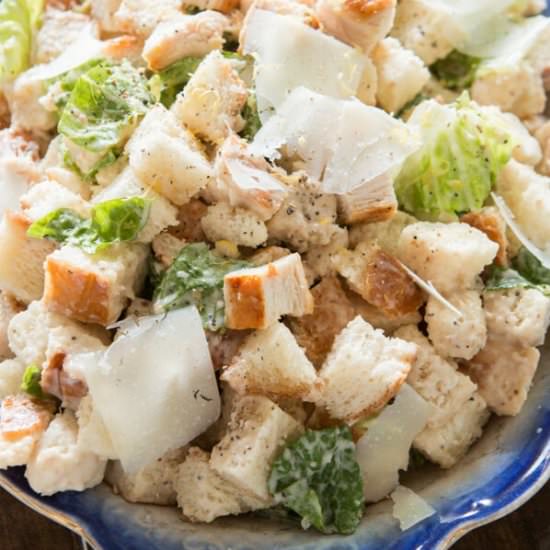 LEMON CHICKEN  PANZANELLA SALAD