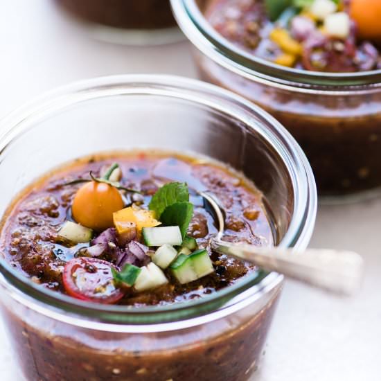 Fire Roasted Gazpacho