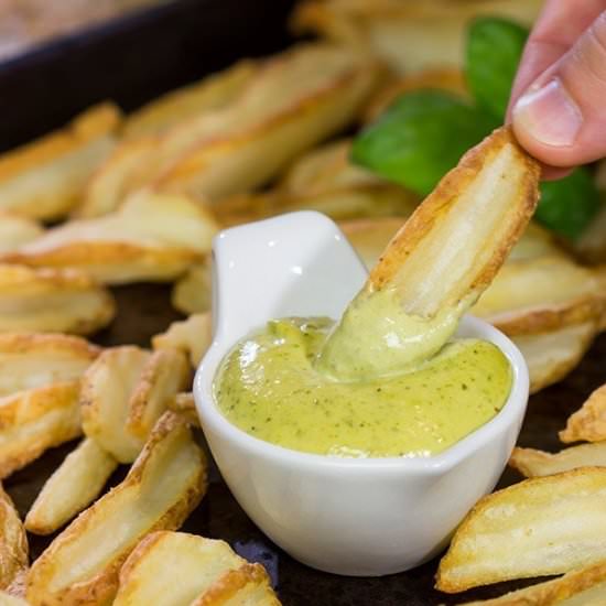 Garlic Pesto Aioli