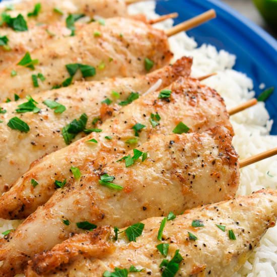 Marinated Baked Chicken Tenderloins