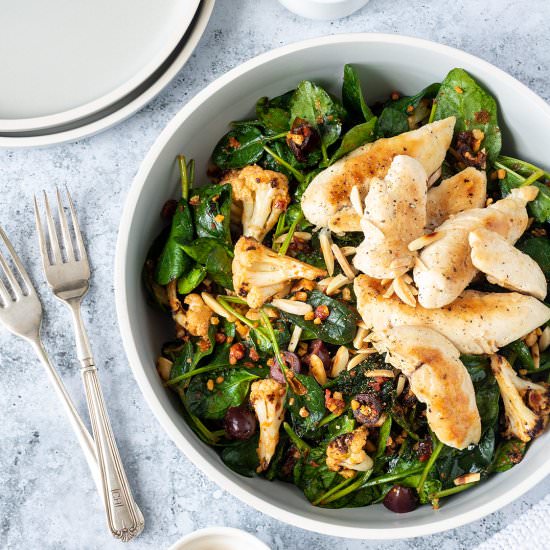 Warm Chicken Salad