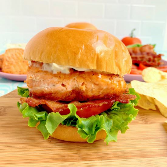 Salmon BLT