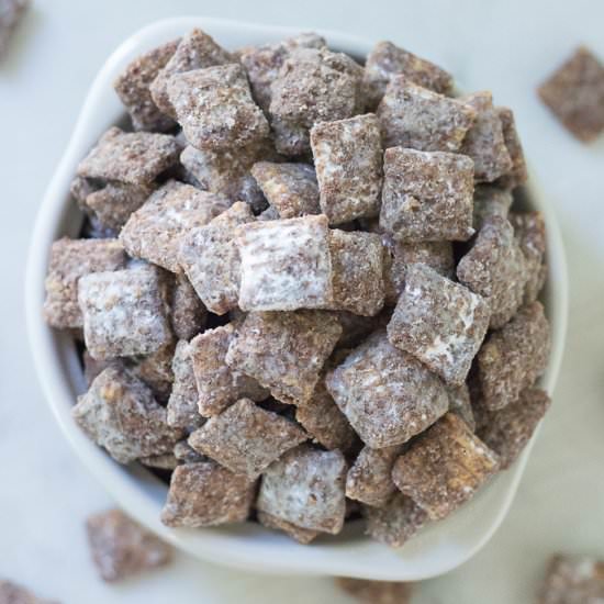 Double Peanut Butter Muddy Buddies