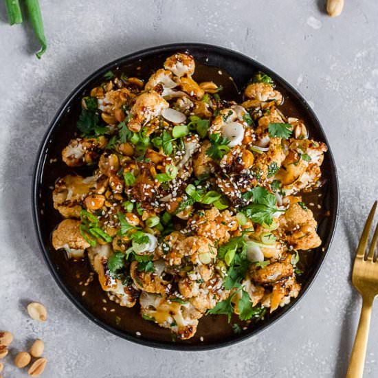 Kung Pao Cauliflower