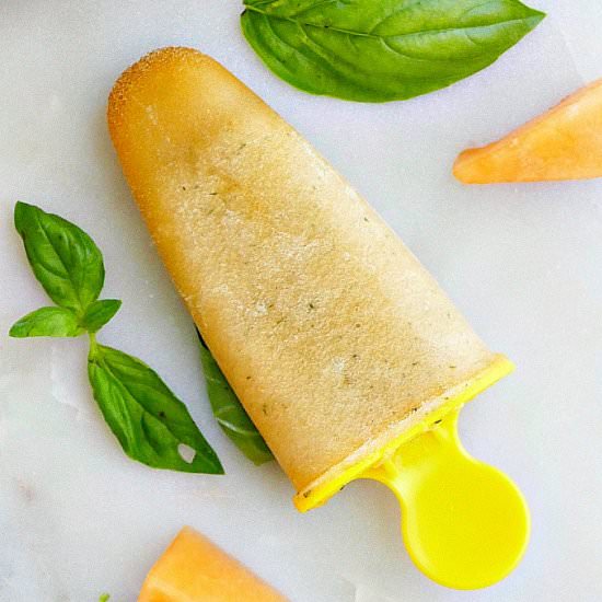 Cucumber Melon Popsicles