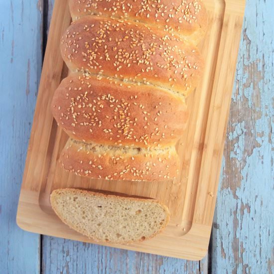 Greek Daktyla Bread