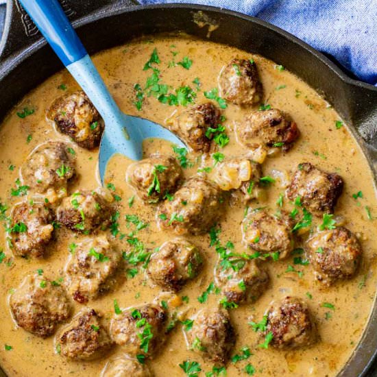 KETO SWEDISH MEATBALLS RECIPE