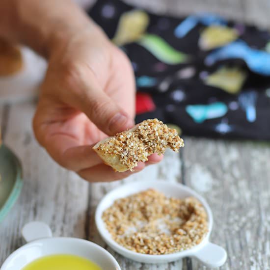 Dukkah recipe with almonds
