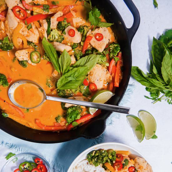 Red Curry Chicken