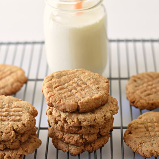 Gluten Free Peanut Butter Cookies