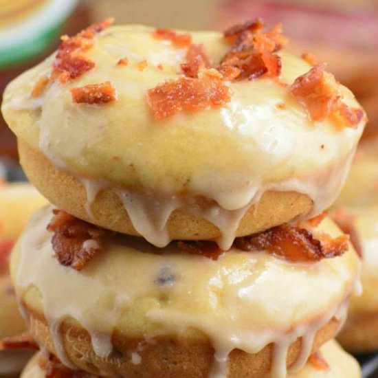 Maple Bacon Donuts