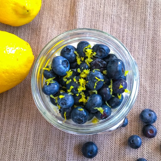 Blueberry Lemon Poppy Seed Oats
