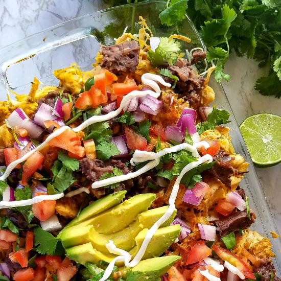 Ultimate Chicken Nachos